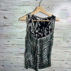 Young Fabulous & Broke Black and Gray Tank Top size medium